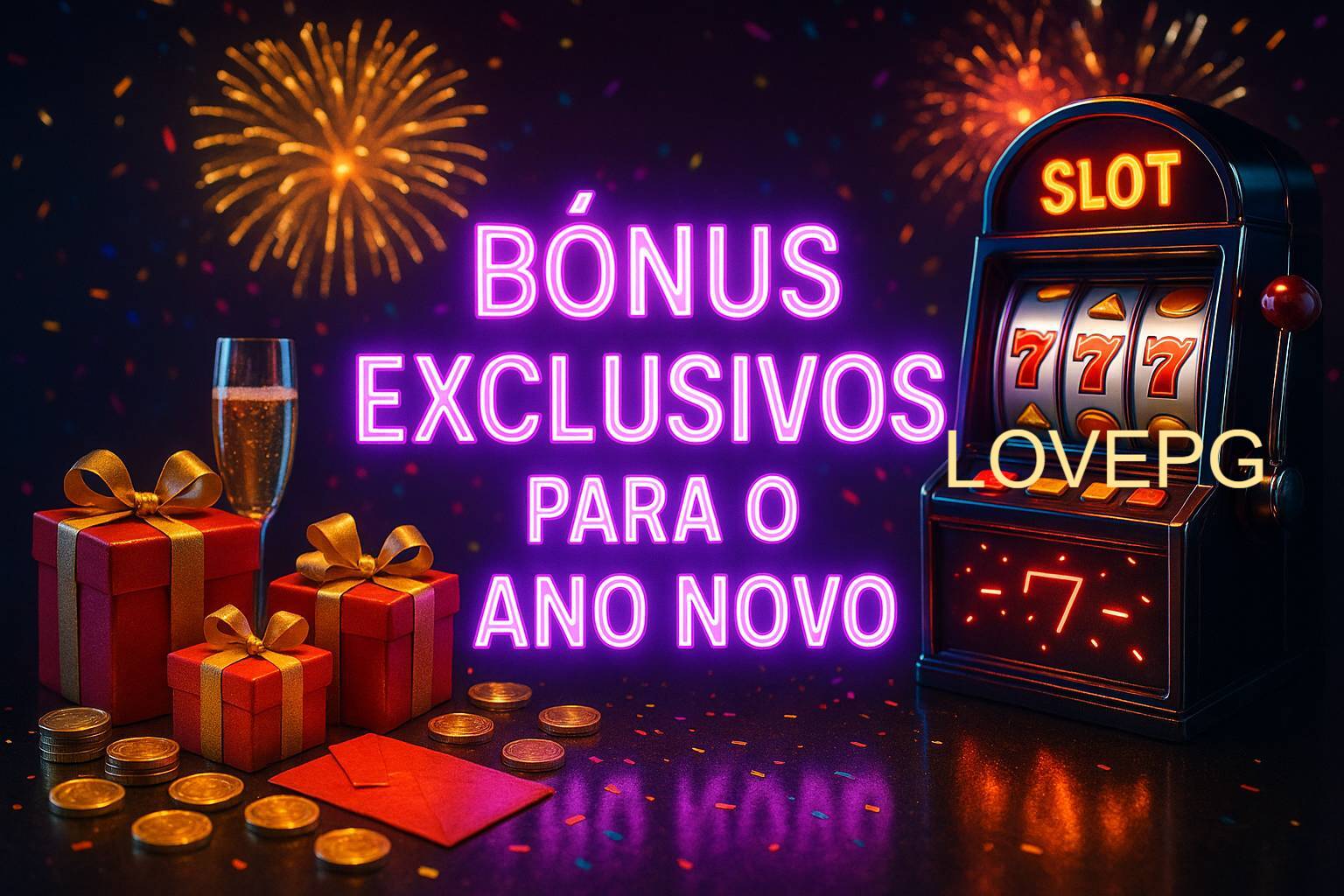Promoções de Ano Novo no LOVEPG